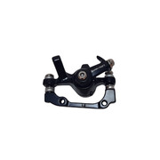 Frana spate pe disc Devron DS1816, rotor 160 mm, adaptor IS 160, negru