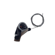 Maneta schimbator stanga Tourney SL TX50, 3 viteze, cablu 1800 mm