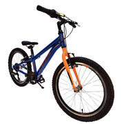 Bicicleta Copii DHS Sonic - 20 Inch, Albastru-Portocaliu