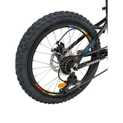 Bicicleta Copii Dhs Terrana 2023, model 2026 - 20 Inch, Negru-Albastru