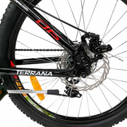 Bicicleta Copii Dhs Terrana 2423, model 2026 - 24 Inch, Rosu-Negru