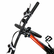 Bicicleta Copii Dhs Terrana 2423, model 2026 - 24 Inch, Rosu-Negru
