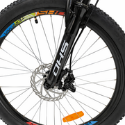 Bicicleta Copii Dhs Terrana 2423, model 2026 - 24 Inch, Verde-Negru