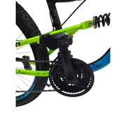 Bicicleta Full suspension DHS Polar Flash - 26 Inch, Negru