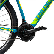 Bicicleta MTB Colinelli COL23, Marimea M, 29 inch, Verde, Schimbator Shimano ST-EF500, 21 Viteze, Cadru Aluminiu, Frane V - Brake