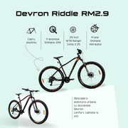 Bicicleta Mtb Devron Riddle 2023 RM2.9 - 29 Inch, L, Gri-Portocaliu