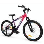 Bicicleta Copii Dhs Terrana 2423B, model 2026 - 24 Inch, Roz-Violet