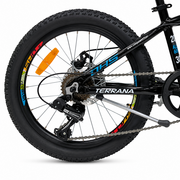 Bicicleta Copii Dhs Terrana 2023B, model 2026 - 20 Inch, Albastru-Negru
