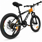 Bicicleta Copii Dhs Terrana 2023B, model 2026 - 20 Inch, Portocaliu-Negru