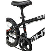 Bicicleta Copii Dhs Terrana 2023B, model 2026 - 20 Inch, Rosu-Negru