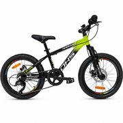 Bicicleta Copii Dhs Terrana 2023D, model 2026 - 20 Inch, Verde-Negru