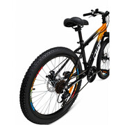 Bicicleta Copii Dhs Terrana 2423B, model 2026 - 24 Inch, Negru-Portocaliu