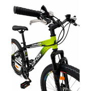 Bicicleta Copii Dhs Terrana 2423B, model 2026 - 24 Inch, Negru-Verde