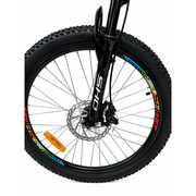 Bicicleta Copii Dhs Terrana 2423B, model 2026 - 24 Inch, Negru-Verde