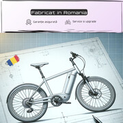 Bicicleta Electrica Corwin 28122 - 28 Inch, 530mm, Negru