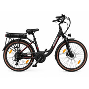 Bicicleta electrica Oras Spatial Shinny - 26 inch, S, Negru