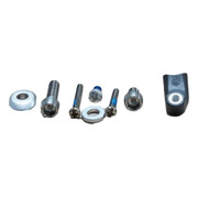 Red Front Derailleur Spare Parts Kit - Silver