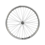 Roata Fata Bicicleta Cerurim, Janta Dubla Atlas, 24 inch, 507X18, V-Brake, Argintie