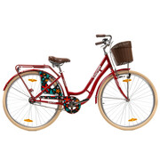 Bicicleta Oras Devron Grazia 1S - 28 Inch, M, Rosu