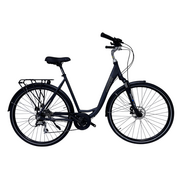 Bicicleta Trekking Kreidler - 28 Inch, L, Negru