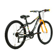 Bicicleta Copii DHS Plasma - 24 Inch, Negru
