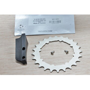 HammerSchmidt Chain Ring/Guide - 24 T, Silver