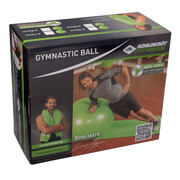 Minge Gimnastica PVC, 75 cm, Verde