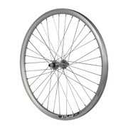 Roata Fata Bicicleta Cerurim, Janta Dubla Atlas, 24 inch, 507X18, V-Brake, Argintie