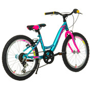 Bicicleta Copii DHS Modesty - 20 Inch, Albastru