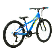 Bicicleta Copii DHS Turbo - 24 Inch, Albastru