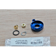 Motion Control Compression Knob Standard Alum W/ Cir-Clip - Blue