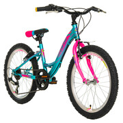 Bicicleta Copii DHS Modesty - 20 Inch, Albastru