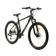 Bicicleta Mtb Dhs 2605 - 26 inch, M, Negru/Rosu