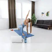 Covoras Yoga Exclusive - 100 X 60 X 1 Cm, Albastru