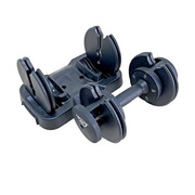 Gantera Reglabila Dhs 5015 - 12 Kg, Negru