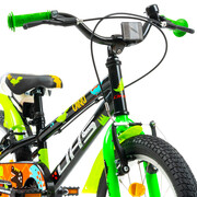 Bicicleta Copii DHS Dino - 18 Inch, Negru