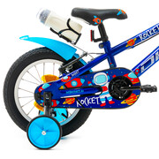 Bicicleta Copii DHS Rocket - 14 Inch, Albastru
