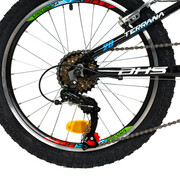 Bicicleta Copii Dhs Terrana 2023 - 20 Inch, Negru/Albastru