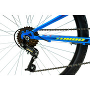 Bicicleta Copii DHS Turbo - 24 Inch, Albastru