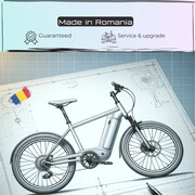 Bicicleta Electrica Corwin 28426 - 28 Inch, motor central,  XL, Gri