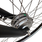 Bicicleta electrica Devron 28220 - 28 inch, M, Negru