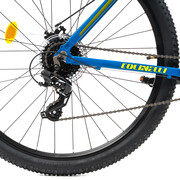 Bicicleta MTB Colinelli COL25, Marimea M, 29 inch, Albastru, Schimbator Shimano ST-EF500 EZ-FIRE PLUS, 24 Viteze, Cadru Aluminiu, Frane pe Disc