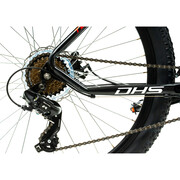 Bicicleta Mtb Dhs 2605 - 26 inch, M, Negru/Rosu