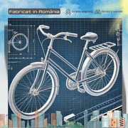 Bicicleta Oras DHS Citadinne 26034 - 26 inch, L, Turcoaz