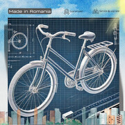 Bicicleta Oras Kieler LD - 28 Inch, M, Gri