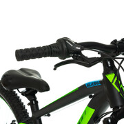 Bicicleta Copii Devron Alaska - 24 Inch, Negru-Verde