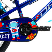 Bicicleta Copii DHS Rocket - 18 Inch, Albastru