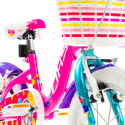 Bicicleta Copii DHS Icecream - 16 Inch, Roz