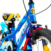 Bicicleta Copii DHS Police - 16 Inch, Albastru