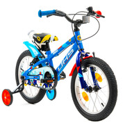 Bicicleta Copii DHS Police - 16 Inch, Albastru
